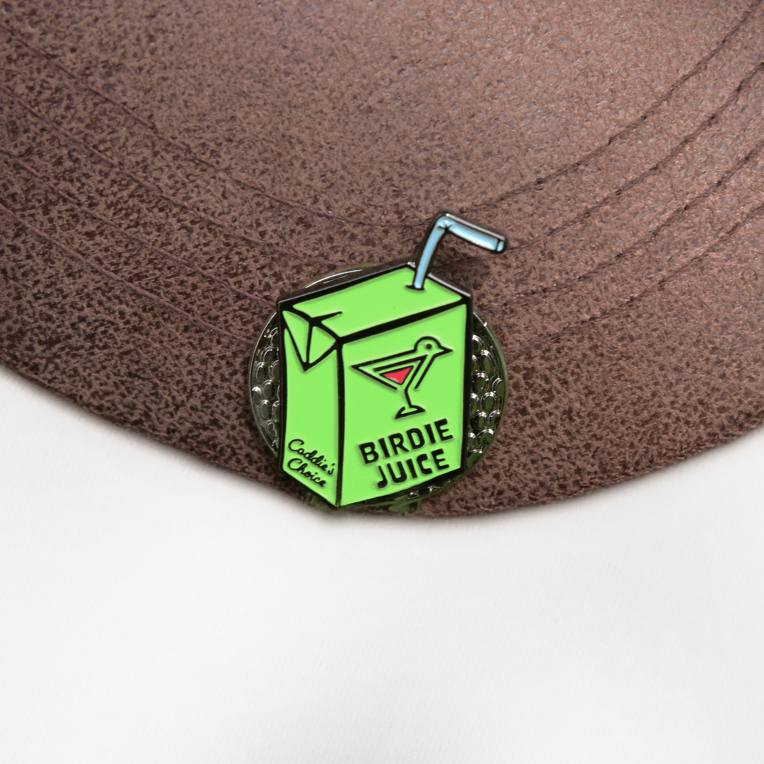 "Birdie Juice" Ball Marker