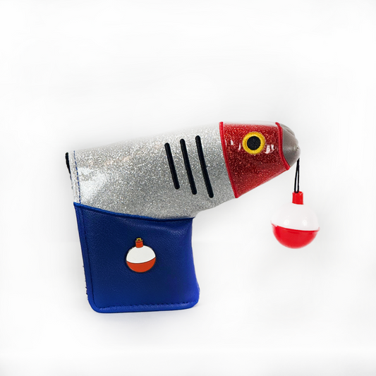 "Bobber" Blade Putter Headcover with Hidden Ball Marker Magnet (New)