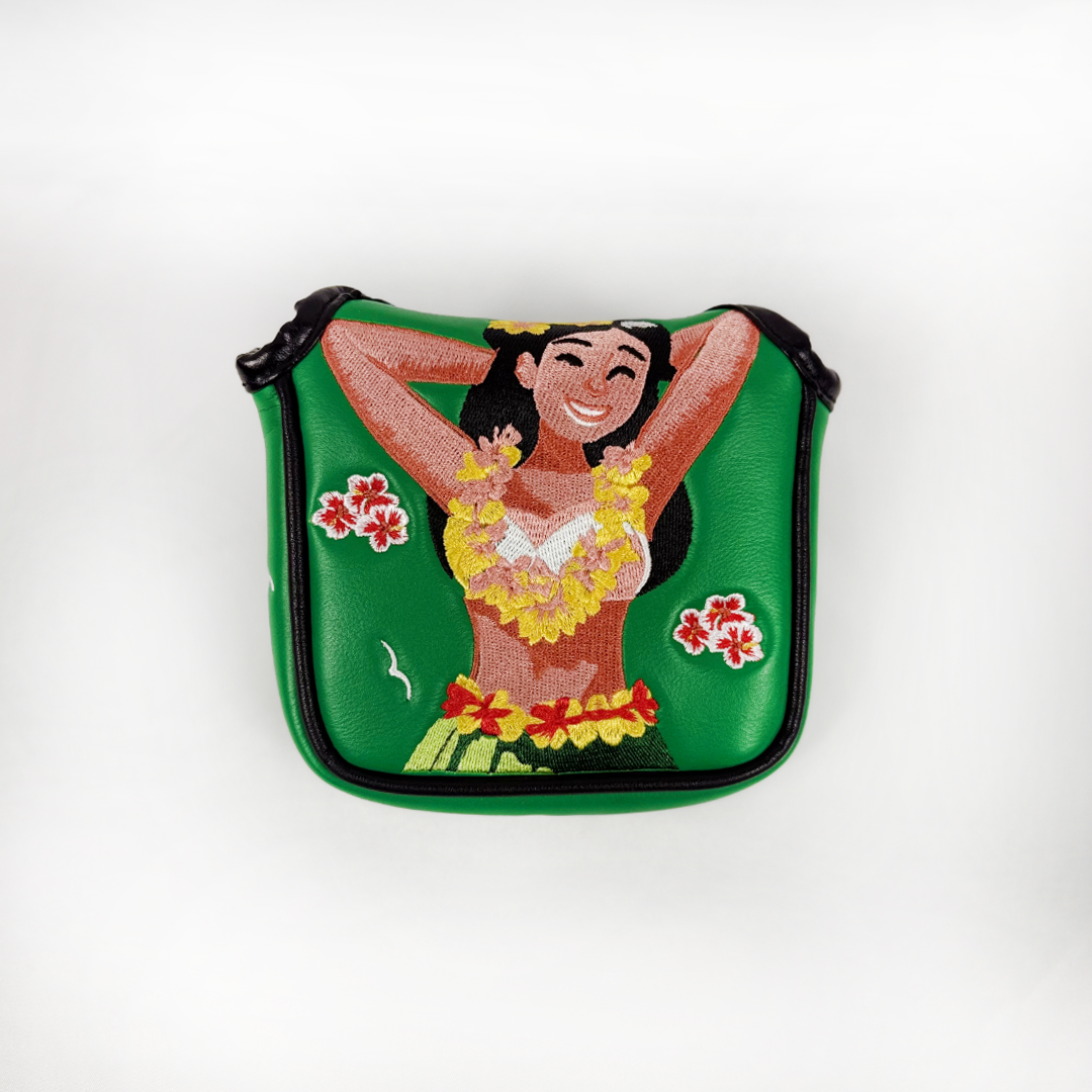 "Hula Girl" Mallet Putter Cover