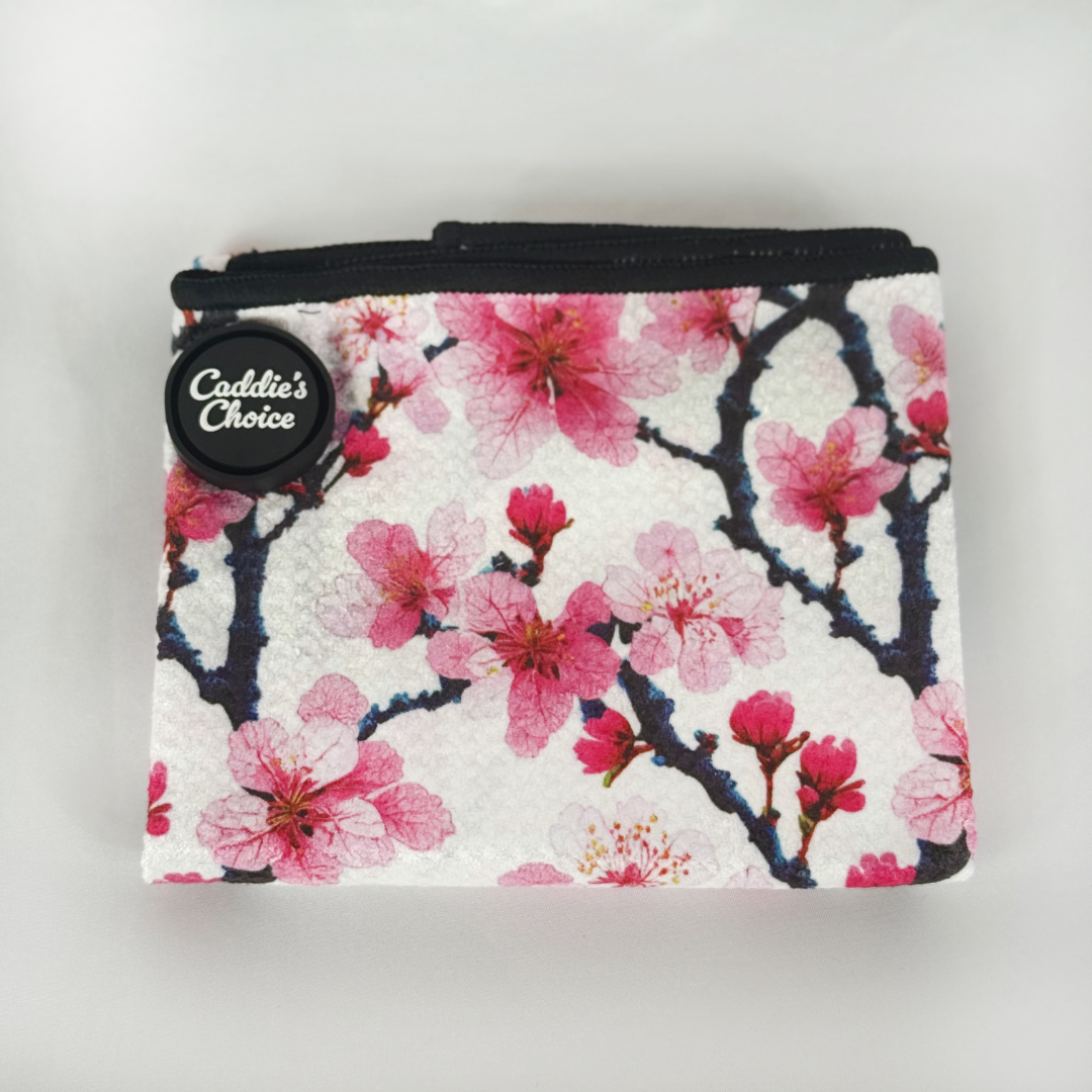 "Sakura" Premium Magnetic Golf Towel