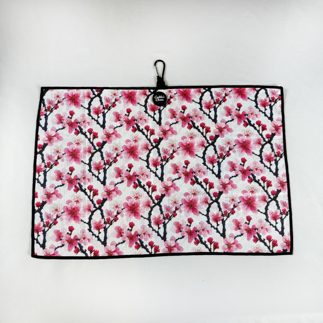 "Sakura" Magnetic Golf Towel