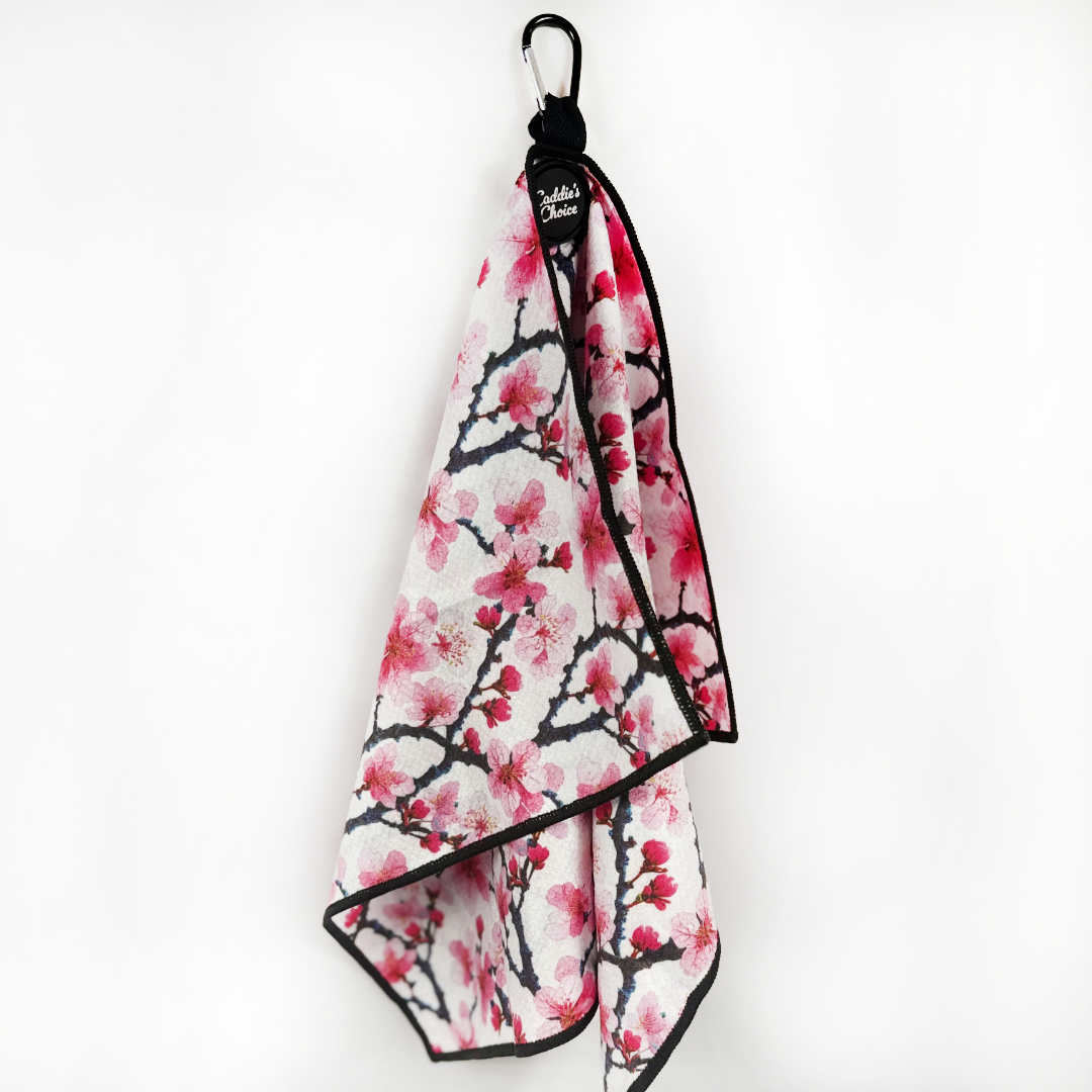 "Sakura" Magnetic Golf Towel