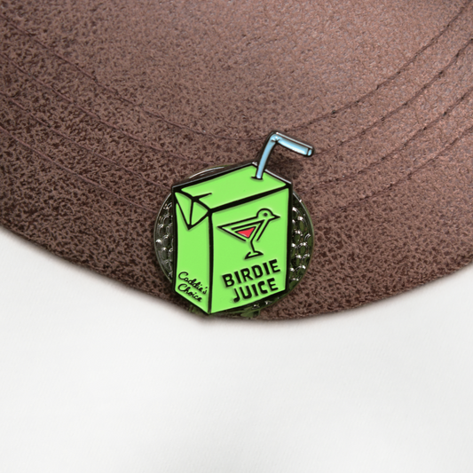 "Birdie Juice" Ball Marker