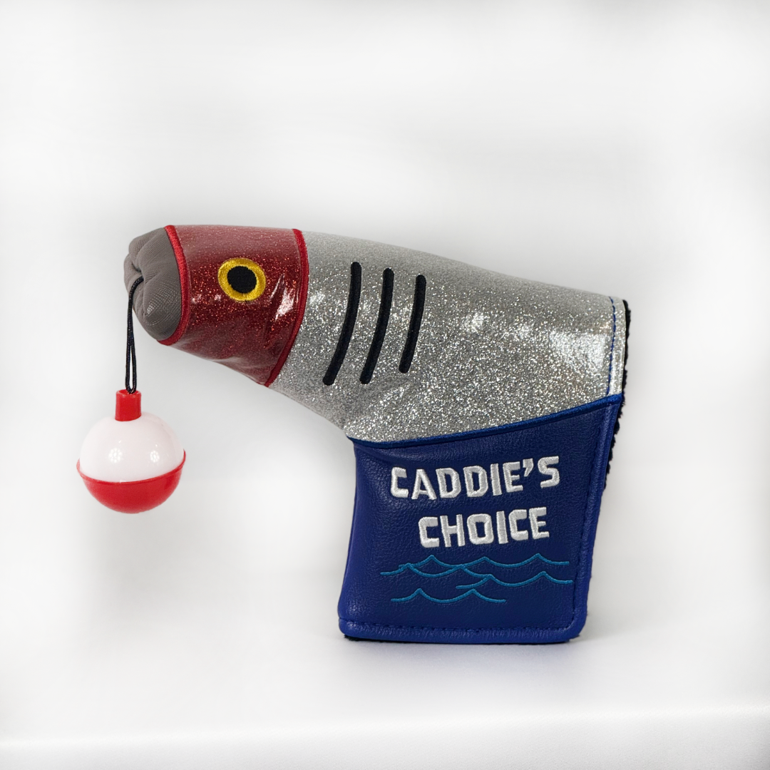 "Bobber" Blade Putter Headcover with Hidden Ball Marker Magnet (New)