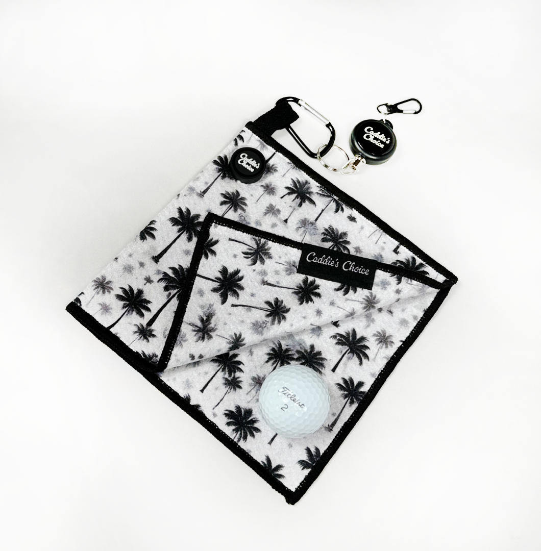 "Monochrome" Greenside Golf Towel