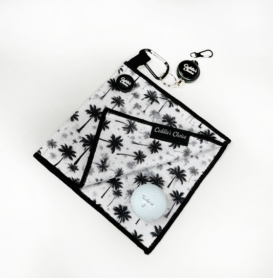 "Monochrome" Greenside Golf Towel
