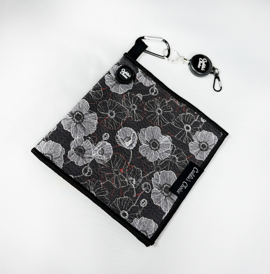 "Night Bloom" Greenside Golf Towel