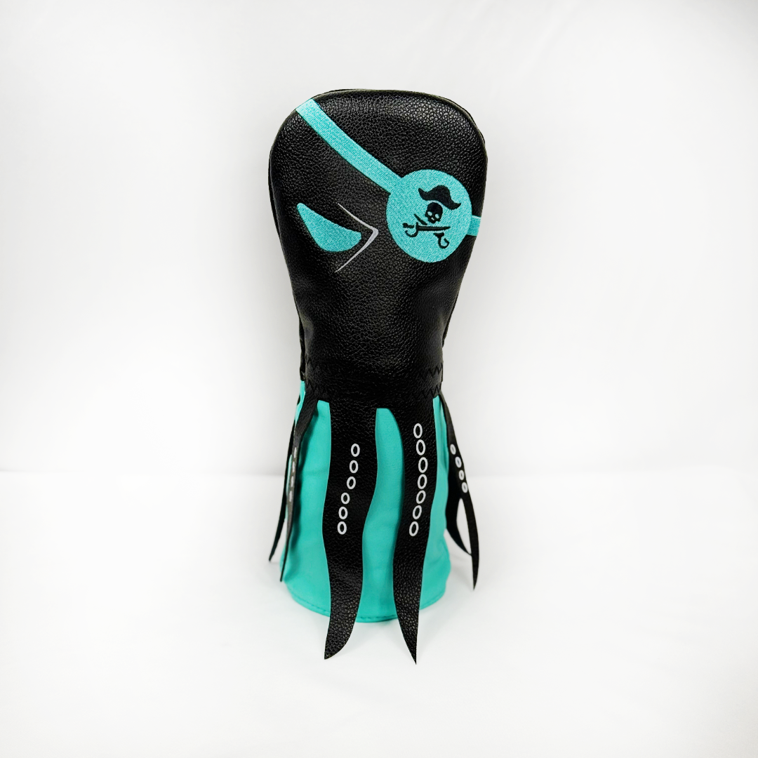 "PiratePuss" 3 Wood Headcover with Shot Pocket