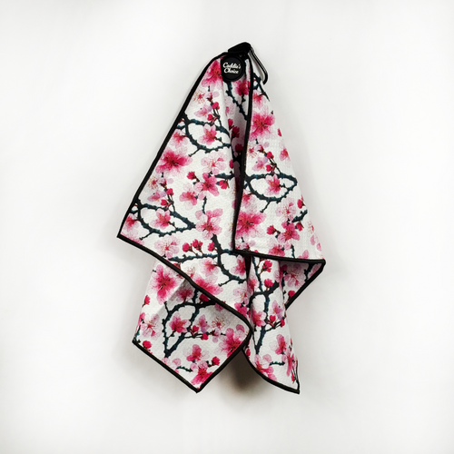 "Sakura" Premium Magnetic Golf Towel