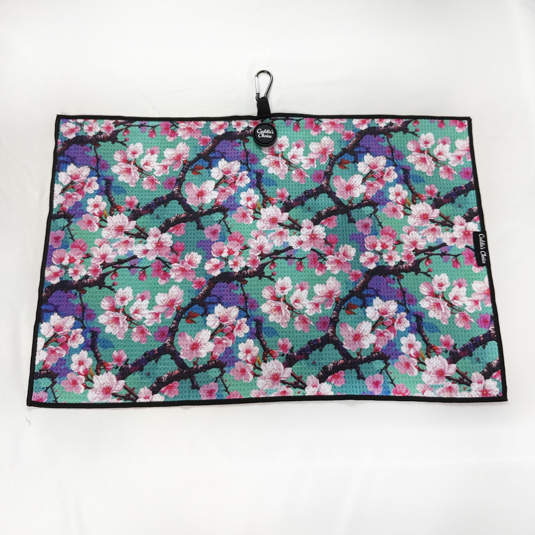 "Sakura - Limited Edition" Magnetic Golf Towel