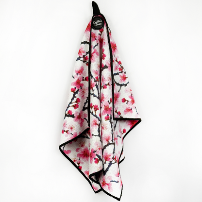 "Sakura" Premium Magnetic Golf Towel
