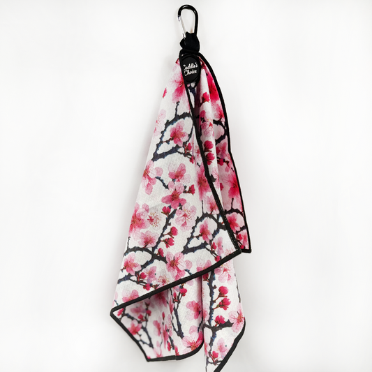 "Sakura" Magnetic Golf Towel